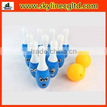 19cm bowling set toy for kids with 10 bottles and 2 balls