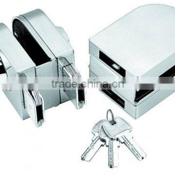 double glass door lock