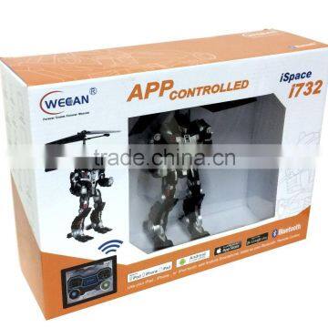 Top Sale Remote Control Bluetooth Fighting Robot RC Fighting Transformable Robot Toy