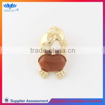 2014 wholesale gold vintage animal brooch