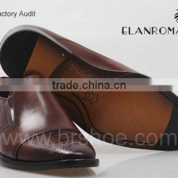 New Arrival Italian Men Leather Shoes Italian Leather Slip on Men Shoes photo-6