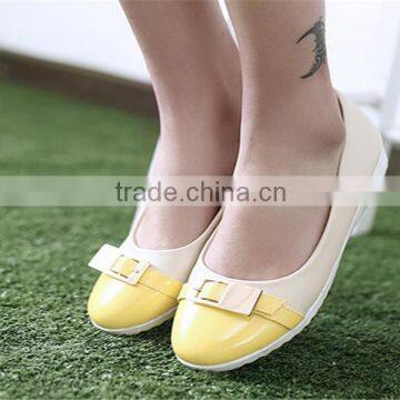 Hot selling new design laser flat shoes shoes women sexy with low price XT-DA0946