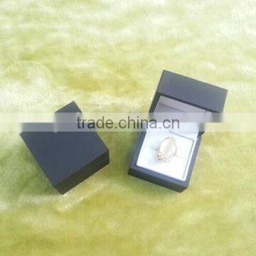 Luxury Black Handmade Ring Box Accessories Wooden Box Cardboard Wooden Box Wooden Jewelry Box photo-5