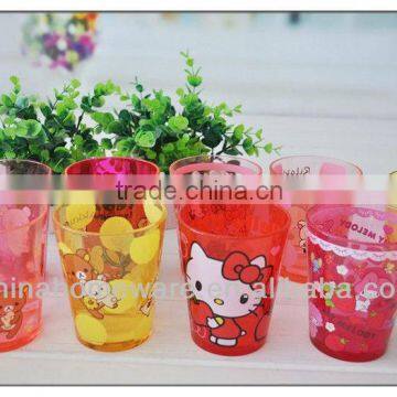 New design lovely Acrylic drinking cup