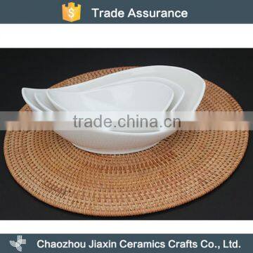 Wholesale Antique Various Size Porcelain Snack Used Bulk White Dinner Plates