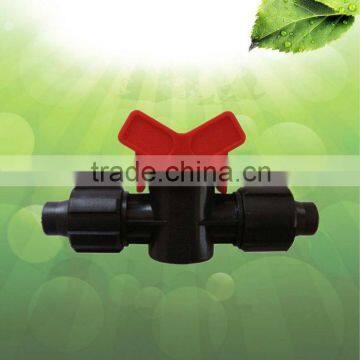 dual barb 16mm irrigation mini valve