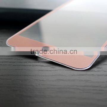 New Product Pink Color Silk-print 3D Curved Full Cover Screen Protector 0.33mm Glass for Iphone 6s Tempered Glass Screen photo-3