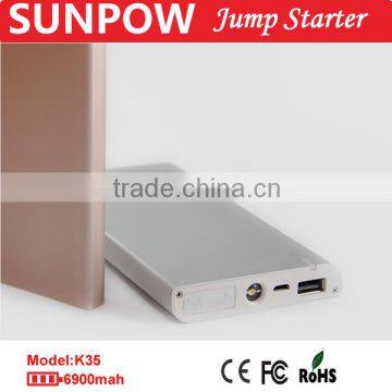 SUNPOW Jump Starter 6,900mAh Mini Booster Super Power Bank Portable 12V Li-polymer Bettery Multi-function Battery Charger photo-3