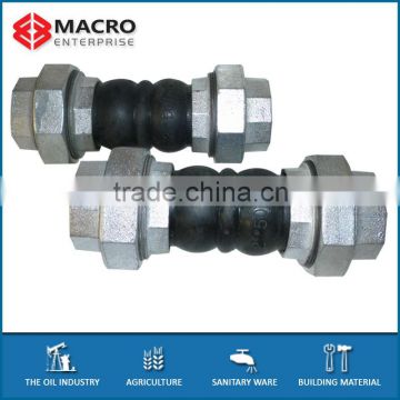 Galvanized Union Expansion Rubber Joints/ Rubber Expansion Adapter