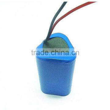 First CJ 11.1V/2000-2600mAh 18650 li Ion High Rate Rechargeable Battery Pack for Portable Speaker, GPS photo-2