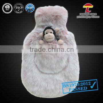 good quality toy hot water bottle cover Monkey in a pocket