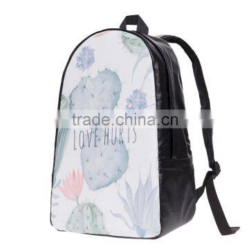 OEM New Design 3D Print Promotional Folding Travel Backpack