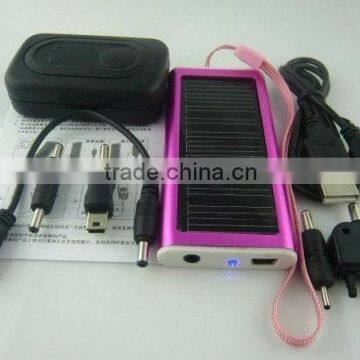 Low Price Mini 1350 mAh Solar Power Bank Charger