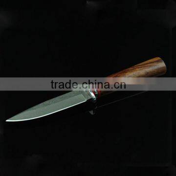 Damascus Steel Chinese Camping Knife Manufacturer