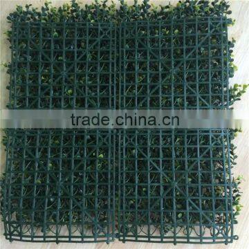 Hot Sale Garden Landscape Artificial Buxus Mat Plastic Topiary Hedge