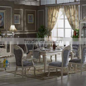 home furniture / glass wine cabinet / bigger solid wood sideboard / rectangle dining table with 6 dining chairs CZ101