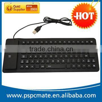 85keys Silicon Waterproof Flexible USB Wired Keyboard