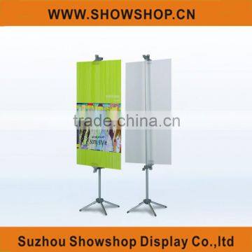 Economical adveitising poster shelf display banner