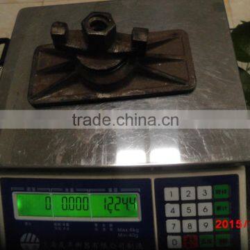 Formwork Cast Steel Wing Nut With Plate Tie Nut Anchor Nut With Plate photo-2