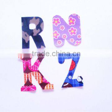 letter patterns for applique/fabric applique letters/iron on letter appliques