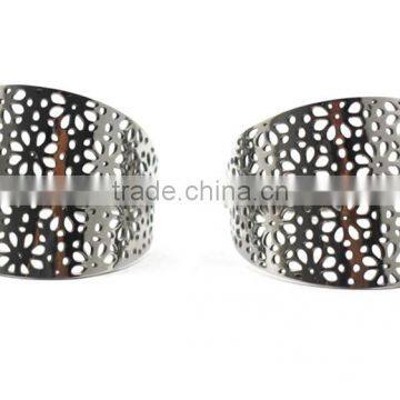 Women Simple Trendy Styles Stainless Steel Hoop Fashion Earrings for Wedding Designs photo-2