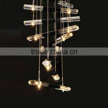 Crystal LED Pendant Light for Hotel photo-3