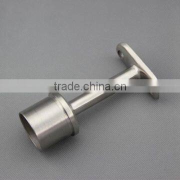 stainless steel handrail support straight tube installation saddle