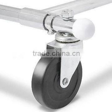Yulong Top Quality Adjustable Garment Rack With Wheels photo-4