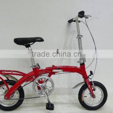 12" mini alloy folding bike /mini pocket bike for hot sale