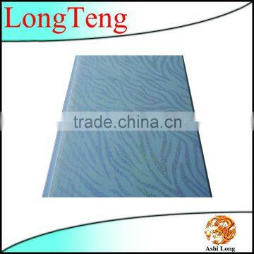 Building material pvc tiles with hot stamping for interior decoration