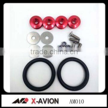 Aluminum Trackday Race Car Bumper Fender Quick Release Fasteners