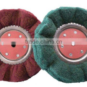 cotton cloth/ fold Buffing Wheel for polishing metal