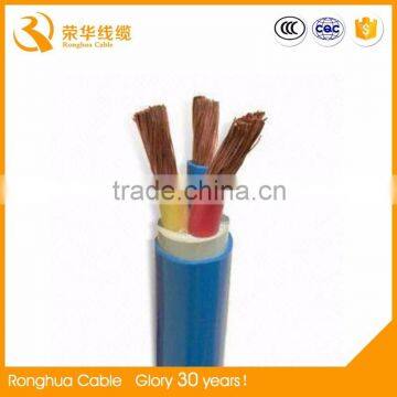 Custom made multi stranded 3 core flexible cable