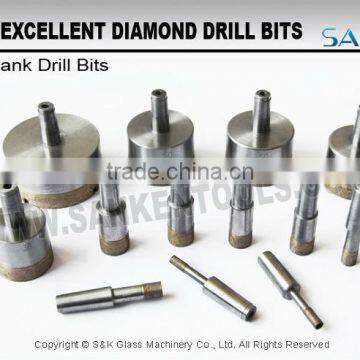 Glass cutting diamond drill bits for sale