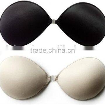 Black Piped Sponge Breathable Bra Beautiful Breasts Bra Breast Shape up Bra photo-3