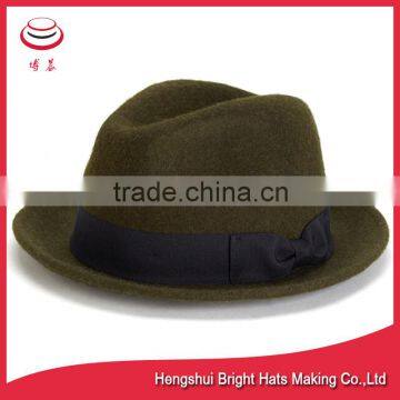 Men's Fedora Hat Wide Brim Classical for wholesale