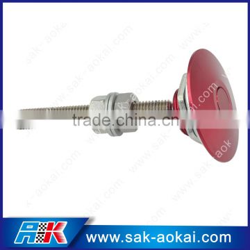 car thin hood pin circle aluminum bonnet pin