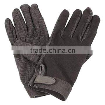 LEATHER RIDING GLOVES