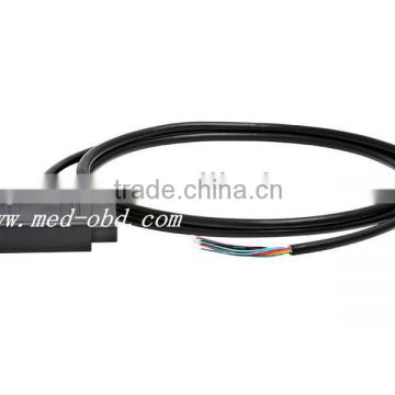 Cable, J1962M/F Pass-thru to Open End, 5ft