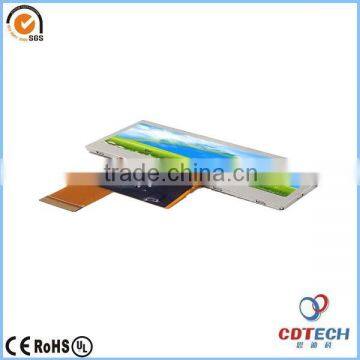 TFT LCD 3.9 inch 480*128 resolution bar type custom transparent tft display