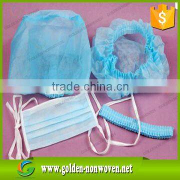 Sms Nonwoven Fabric Meltblown pp Non Woven Fabric/ligh Blue Sms Non Woven Fabric for Disposable Surgical Gowns photo-3