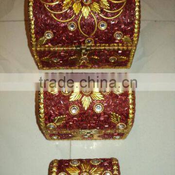 jewellery boxes sets 3 pcs