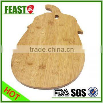 2015 New design vegetable bamboo wood cutting board set