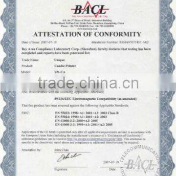 Attestation of Conformity