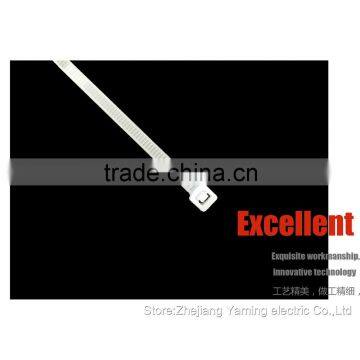 Plastic Nylon Cable Ties 5*400mm 100pcs/bag high quality width 3.6mm black white Standard Self-locking Wire Zip Tie soft cable