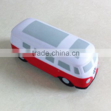 Das Auto shuttle bus pu stress promotional gifts