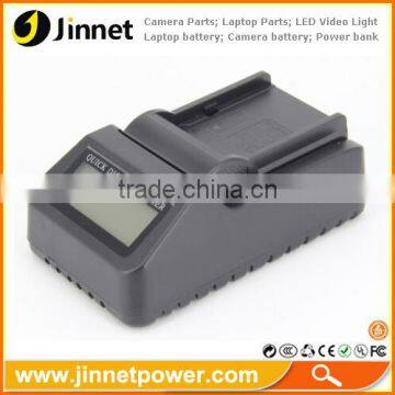Rapid digital charger for Nikon EN-EL14 with lcd display 1000mA charge current
