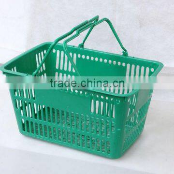 Shopping Plastic Baskets With Rope Handles