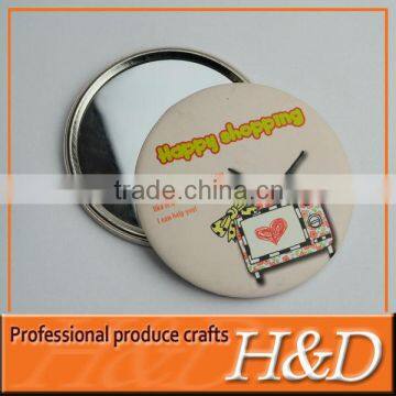 well-sold tin cheap custom printing pocket mirror