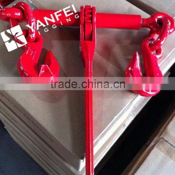 EN12195-3 G80 Ratchet Type Load Binder With Grab Hook